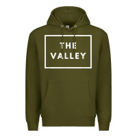 Army Green san fernando valley sfv valley los angeles trendy design t shirt Premium Hoodie - linhVisuals