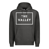 Charcoal Heather san fernando valley sfv valley los angeles trendy design t shirt Premium Hoodie - linhVisuals