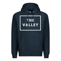 Navy san fernando valley sfv valley los angeles trendy design t shirt Premium Hoodie - linhVisuals