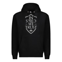 In Speed We Trust Premium Hoodie | Teevron