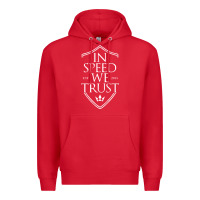 Red in speed we trust Premium Hoodie - linhVisuals