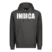Charcoal Heather indica Premium Hoodie - linhVisuals