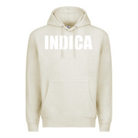Oatmeal Heather indica Premium Hoodie - linhVisuals