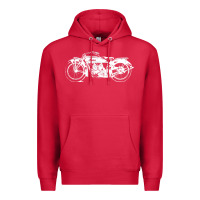 Cardinal indian scout motorcycle Premium Hoodie - linhVisuals