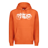 Carrot indian scout motorcycle Premium Hoodie - linhVisuals