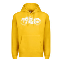 Lemon indian scout motorcycle Premium Hoodie - linhVisuals