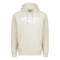 Oatmeal Heather indian scout motorcycle Premium Hoodie - linhVisuals