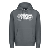 Rock indian scout motorcycle Premium Hoodie - linhVisuals