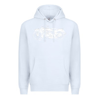 White indian scout motorcycle Premium Hoodie - linhVisuals