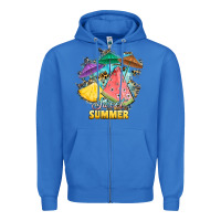 True Royal sweet summer watermelon pineapple fruits Zipper Hoodie - RanaPortraitStore