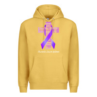 Antique Gold pancreatic cancer t shirtfaith hope love pancreatic cancer warrior t s Premium Hoodie - linhVisuals