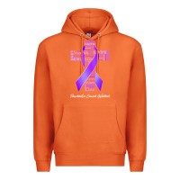 Carrot pancreatic cancer t shirtfaith hope love pancreatic cancer warrior t s Premium Hoodie - linhVisuals