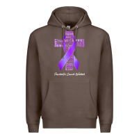 Pancreatic Cancer T Shirtfaith Hope Love Pancreatic Cancer Warrior T S Premium Hoodie | Teevron