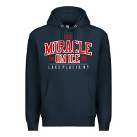 Navy miracle on ice Premium Hoodie - linhVisuals