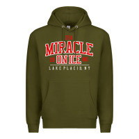 Army Green miracle on ice Premium Hoodie - linhVisuals