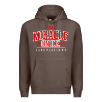 Coffee miracle on ice Premium Hoodie - linhVisuals