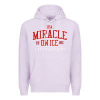Lilac miracle on ice Premium Hoodie - linhVisuals
