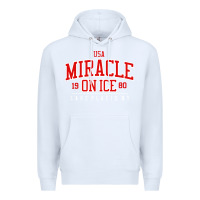 White miracle on ice Premium Hoodie - linhVisuals