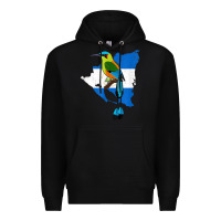 Black nicaragua guardabarranco, nicaragua t shirt Premium Hoodie - linhVisuals