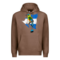 Chestnut nicaragua guardabarranco, nicaragua t shirt Premium Hoodie - linhVisuals