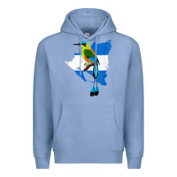 Colony Blue nicaragua guardabarranco, nicaragua t shirt Premium Hoodie - linhVisuals