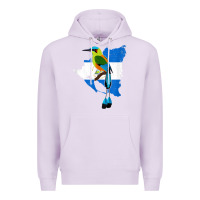 Lilac nicaragua guardabarranco, nicaragua t shirt Premium Hoodie - linhVisuals