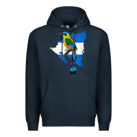Navy nicaragua guardabarranco, nicaragua t shirt Premium Hoodie - linhVisuals