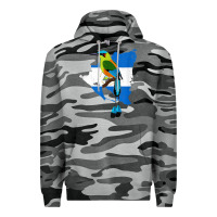Slate Camo nicaragua guardabarranco, nicaragua t shirt Premium Hoodie - linhVisuals