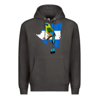 Smoke nicaragua guardabarranco, nicaragua t shirt Premium Hoodie - linhVisuals
