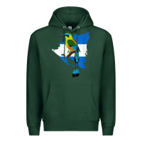 Sports Green nicaragua guardabarranco, nicaragua t shirt Premium Hoodie - linhVisuals
