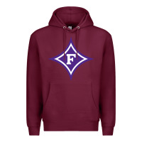 Burgundy furma Premium Hoodie - linhVisuals