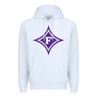 White furma Premium Hoodie - linhVisuals
