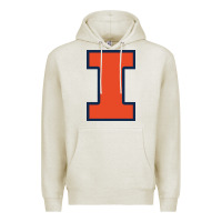 Oatmeal Heather illinois Premium Hoodie - linhVisuals