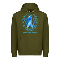 Army Green prostate cancer awareness t shirtprostate cancer awareness we don't kn Premium Hoodie - linhVisuals