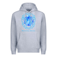 Heather Grey prostate cancer awareness t shirtprostate cancer awareness we don't kn Premium Hoodie - linhVisuals