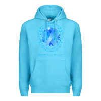 Ocean Blue prostate cancer awareness t shirtprostate cancer awareness we don't kn Premium Hoodie - linhVisuals
