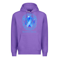Purple prostate cancer awareness t shirtprostate cancer awareness we don't kn Premium Hoodie - linhVisuals