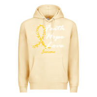 Pina Colada sarcoma awareness t  shirt sarcoma awareness faith hope love   in this Premium Hoodie - linhVisuals
