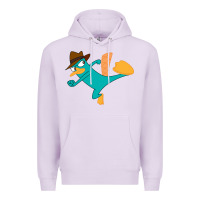 Lilac perry the platypus Premium Hoodie - linhVisuals