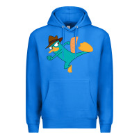True Royal perry the platypus Premium Hoodie - linhVisuals