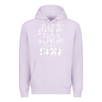 Lilac you can't scare me i have four daughters and a son funny dad t shirt Premium Hoodie - linhVisuals