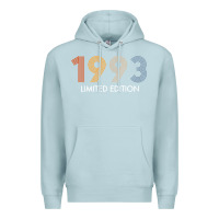 Blue Mist retro 29 years vintage 1993 limited edition 29th birthday t shirt Premium Hoodie - linhVisuals