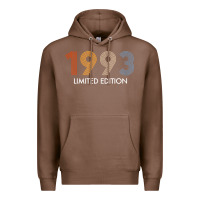 Chestnut retro 29 years vintage 1993 limited edition 29th birthday t shirt Premium Hoodie - linhVisuals