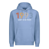 Colony Blue retro 29 years vintage 1993 limited edition 29th birthday t shirt Premium Hoodie - linhVisuals