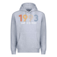 Heather Grey retro 29 years vintage 1993 limited edition 29th birthday t shirt Premium Hoodie - linhVisuals
