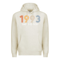 Oatmeal Heather retro 29 years vintage 1993 limited edition 29th birthday t shirt Premium Hoodie - linhVisuals
