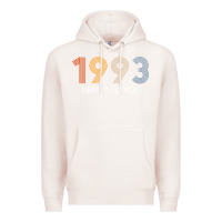 Pale Pink retro 29 years vintage 1993 limited edition 29th birthday t shirt Premium Hoodie - linhVisuals
