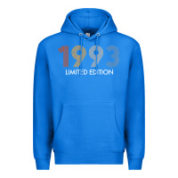 True Royal retro 29 years vintage 1993 limited edition 29th birthday t shirt Premium Hoodie - linhVisuals