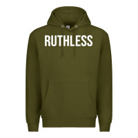 Army Green ruthless sweatshirt Premium Hoodie - linhVisuals