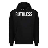 Black ruthless sweatshirt Premium Hoodie - linhVisuals
